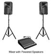 JBL Quality Speakers on Stands